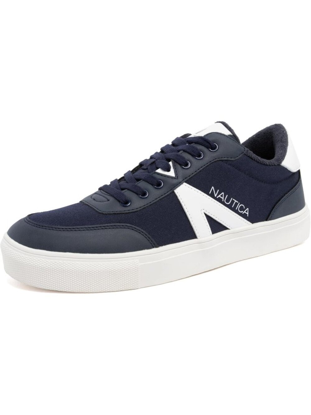 Nautica Men's Navy Muna Square Toe Classic Lace Up Low Top Fashion Sneakers